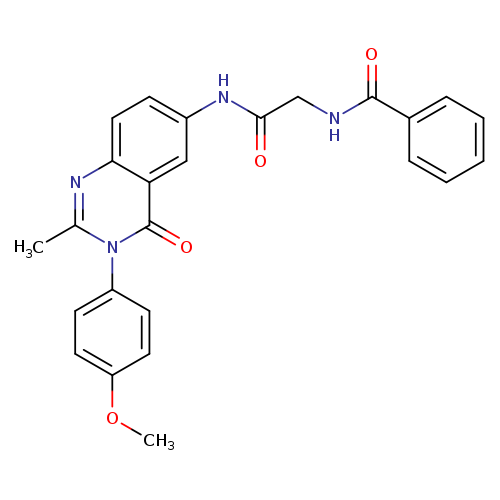 N-[3-(4-methoxyphenyl)-2-methyl-4-oxo-3,4-dihydroquinazolin-6-yl]-2-(phenylformamido)acetamide