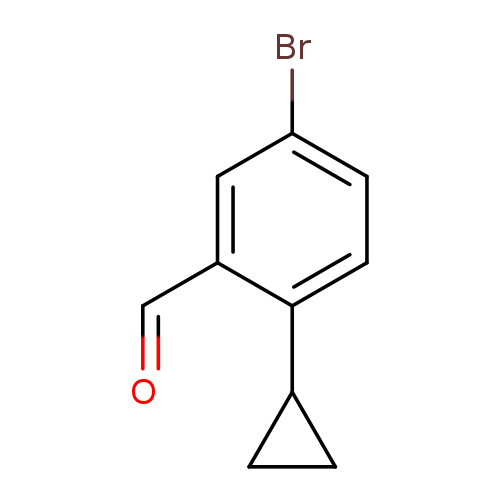 5-Bromo-2-cyclopropylbenzaldehyde