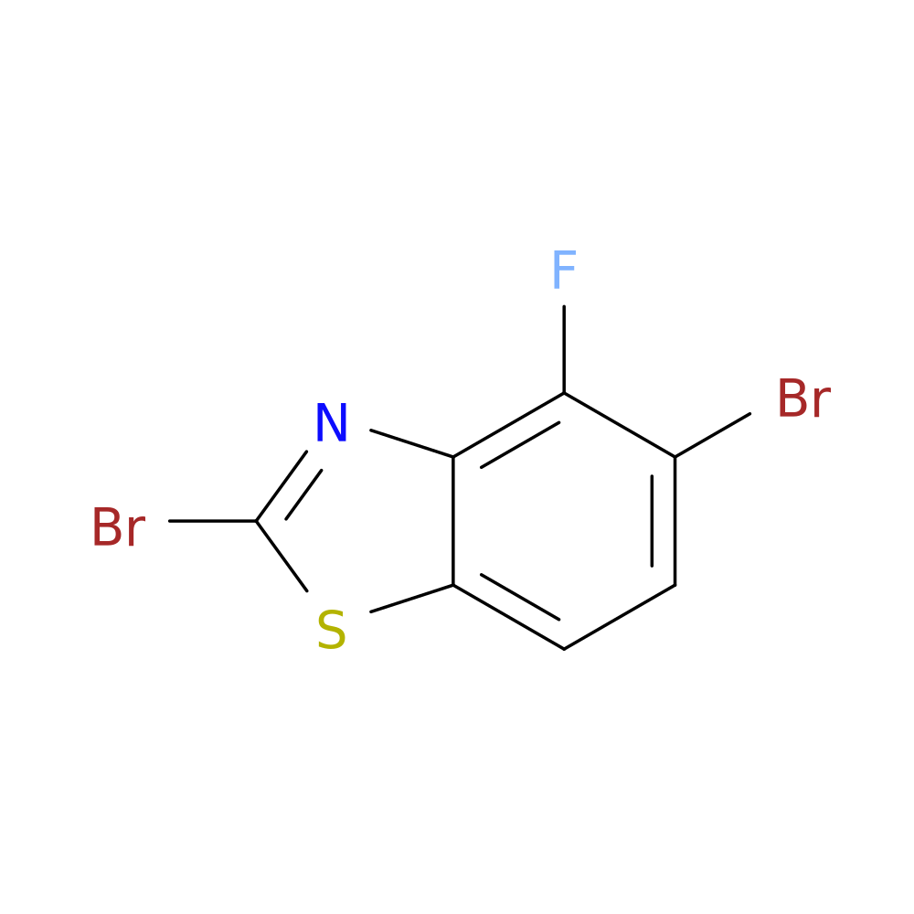 2,5-dibromo-4-fluoro-Benzothiazole