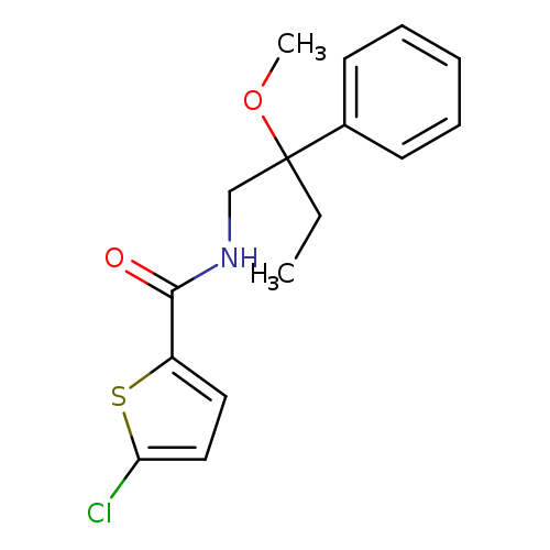 5-chloro-N-(2-methoxy-2-phenylbutyl)thiophene-2-carboxamide