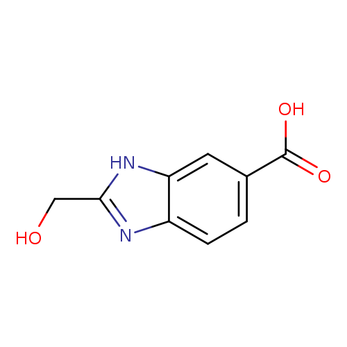 1H-Benzimidazole-6-carboxylic acid, 2-(hydroxymethyl)-