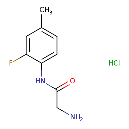 N1-(2-Fluoro-4-methylphenyl)glycinamide hydrochloride