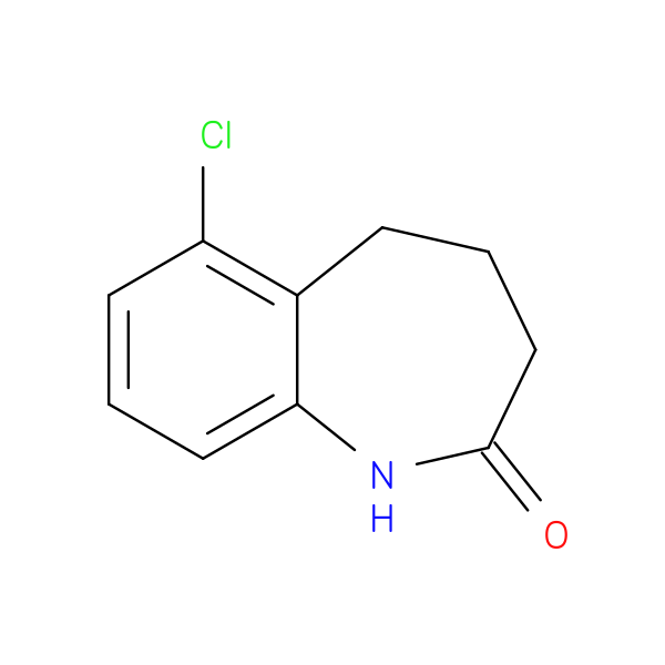 6-chloro-2,3,4,5-tetrahydro-1H-1-benzazepin-2-one