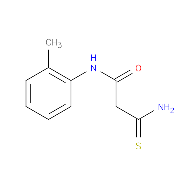2-carbamothioyl-N-(2-methylphenyl)acetamide