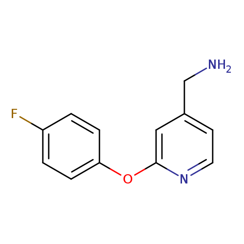 [2-(4-fluorophenoxy)pyridin-4-yl]methanamine