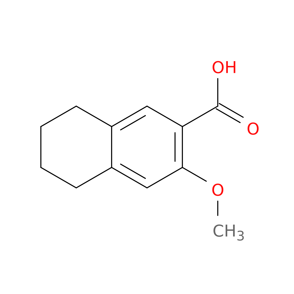 3-methoxy-5,6,7,8-tetrahydronaphthalene-2-carboxylic acid