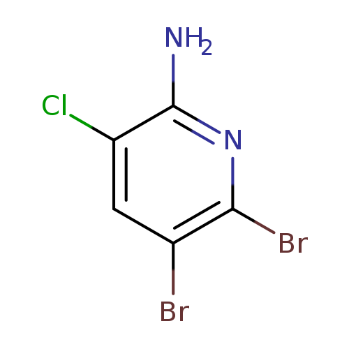 5,6-dibromo-3-chloropyridin-2-amine