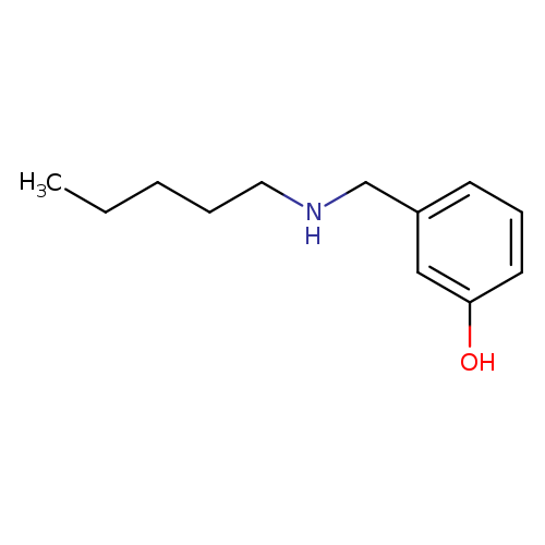 3-[(pentylamino)methyl]phenol