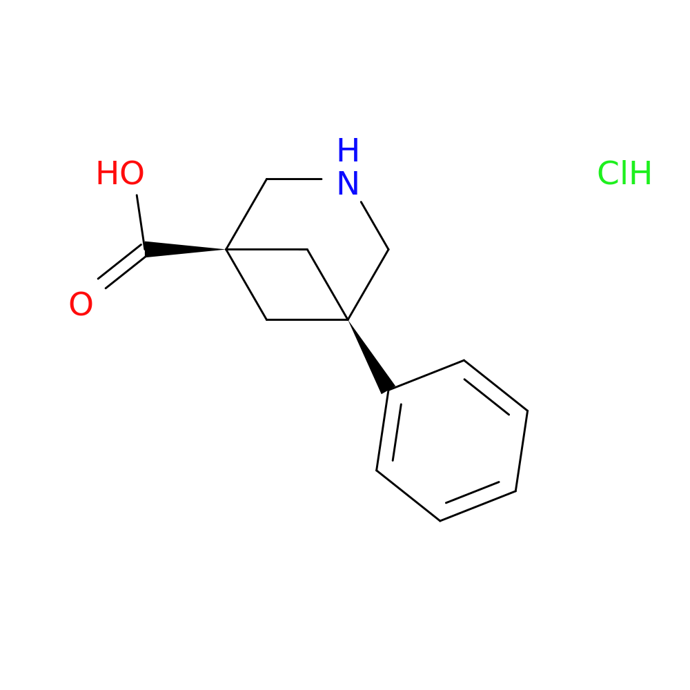 5-phenyl-3-azabicyclo[3.1.1]heptane-1-carboxylic acid hydrochloride