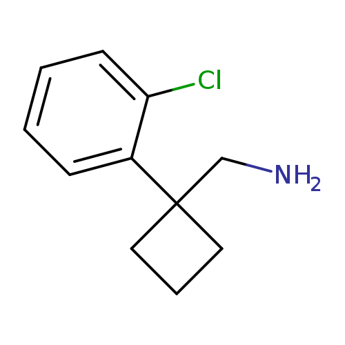 [1-(2-chlorophenyl)cyclobutyl]methanamine