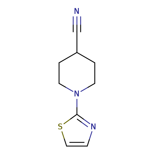 1-(1,3-thiazol-2-yl)piperidine-4-carbonitrile