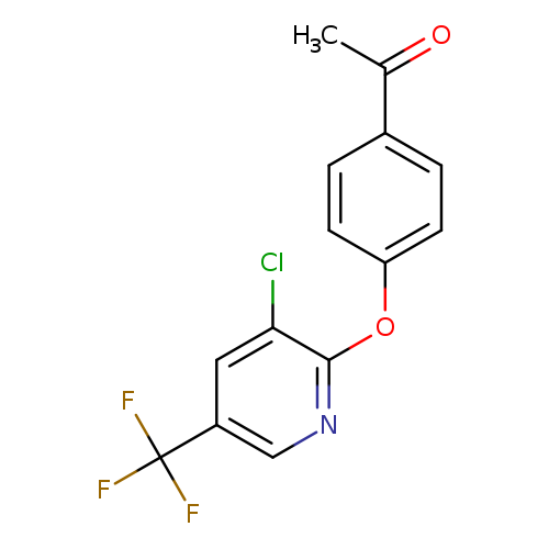 2-(4-Acetophenoxy)-3-chloro-5-(trifluoromethyl)pyridine
