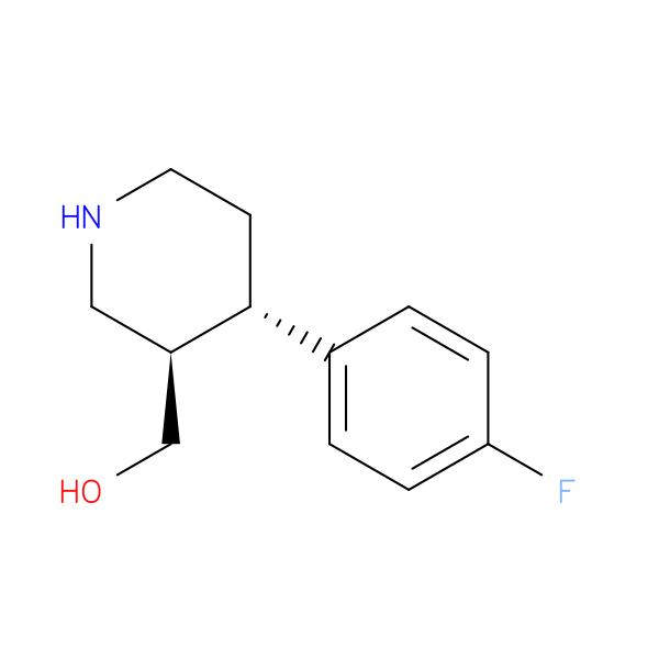 Trans-4-(4-fluorophenyl)-3-hydroxymethylpiperidine