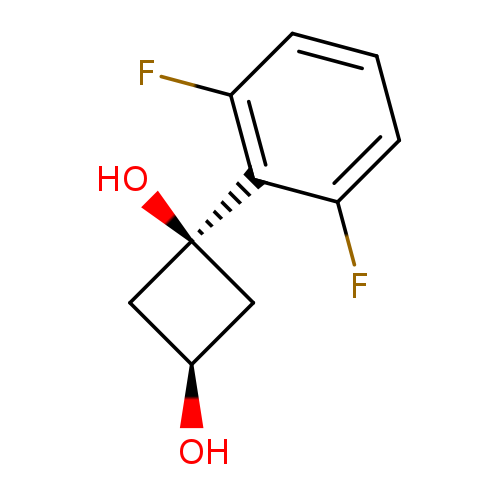 rac-(1s,3s)-1-(2,6-difluorophenyl)cyclobutane-1,3-diol,trans