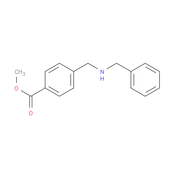Benzoic acid, 4-[[(phenylmethyl)amino]methyl]-, methyl ester