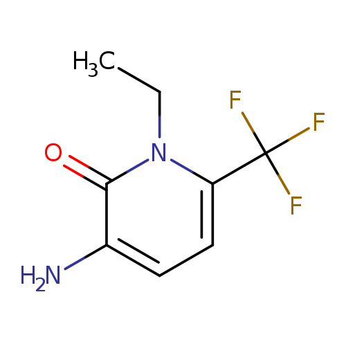 3-amino-1-ethyl-6-(trifluoromethyl)-1,2-dihydropyridin-2-one