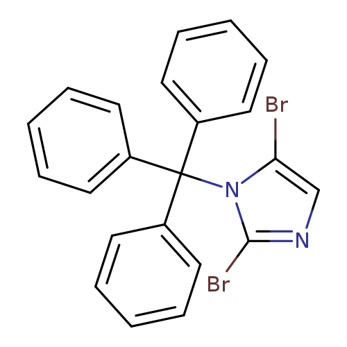 2,5-Dibromo-1-tritylimidazole
