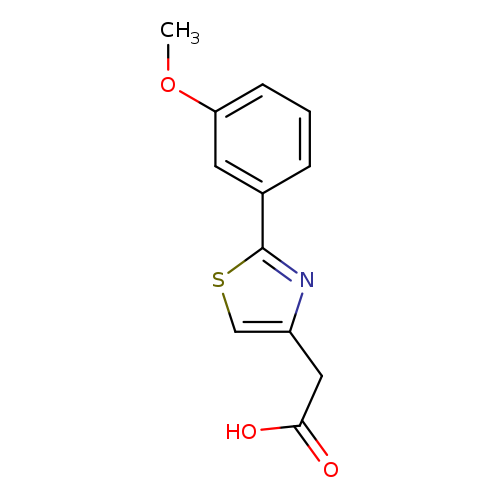 [2-(3-Methoxyphenyl)-1,3-thiazol-4-yl]acetic acid