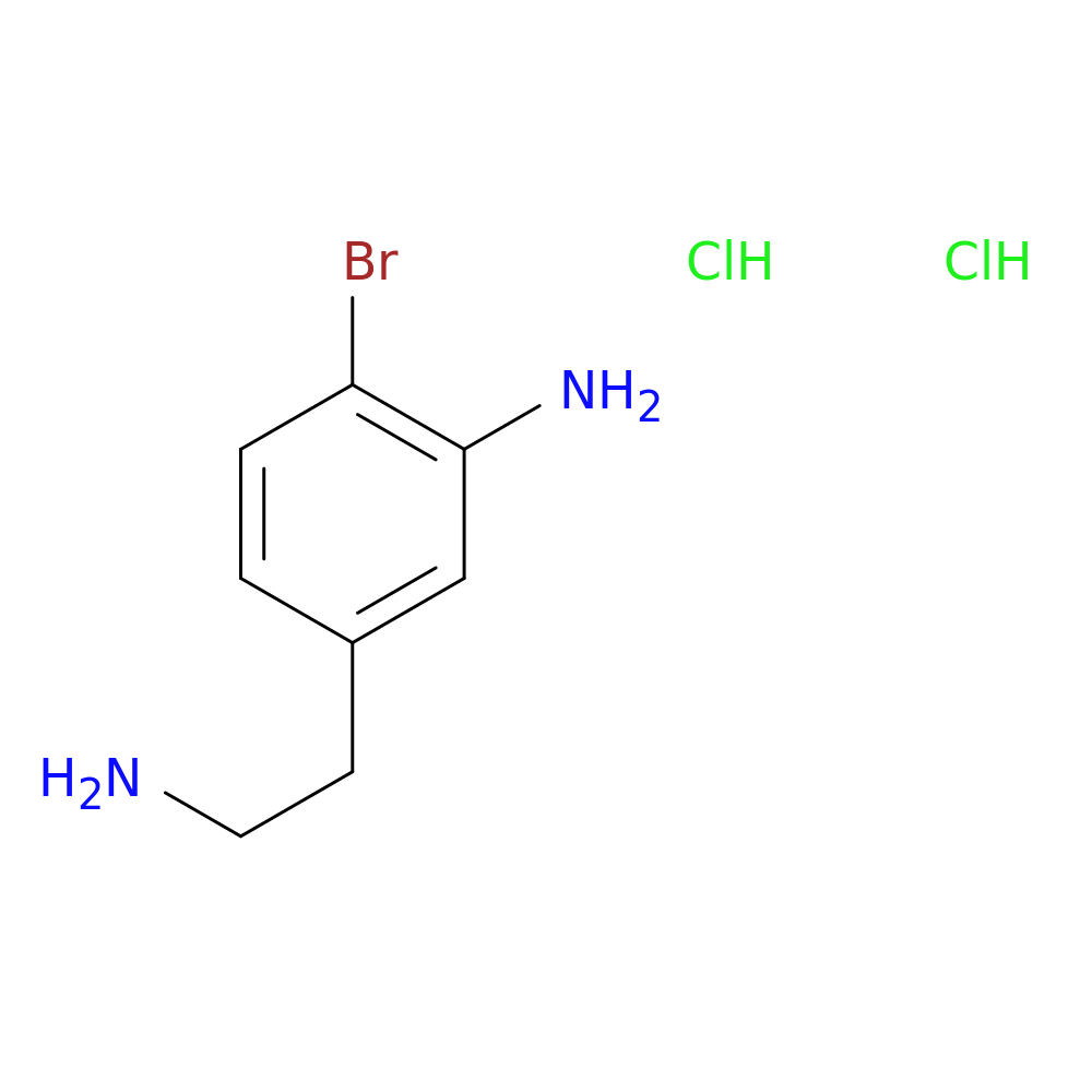 5-(2-aminoethyl)-2-bromoaniline dihydrochloride