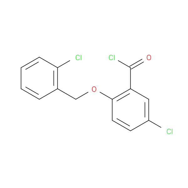 5-Chloro-2-[(2-chlorobenzyl)oxy]benzoyl chloride