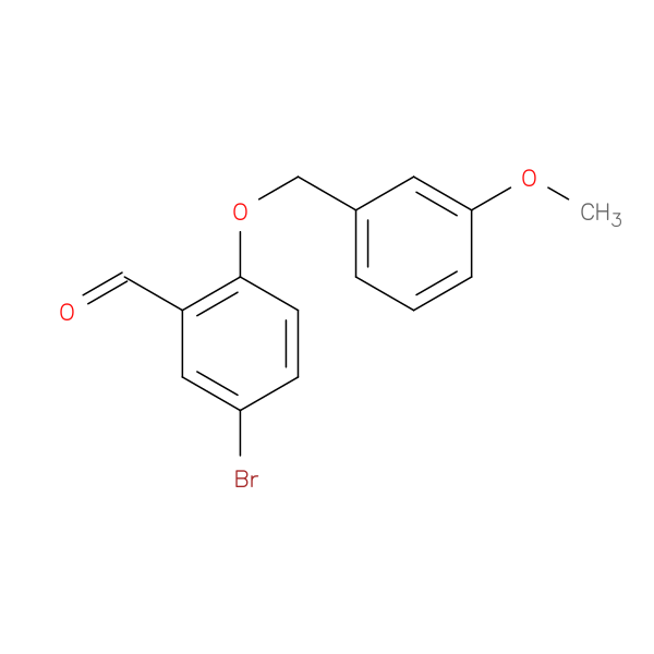 5-Bromo-2-[(3-methoxybenzyl)oxy]benzaldehyde