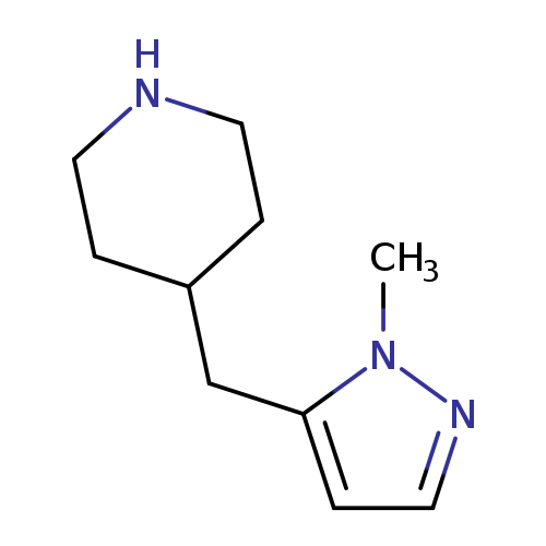 4-[(1-methyl-1H-pyrazol-5-yl)methyl]piperidine