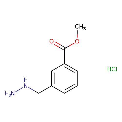 Methyl3-(hydrazinylmethyl)benzoatehydrochloride