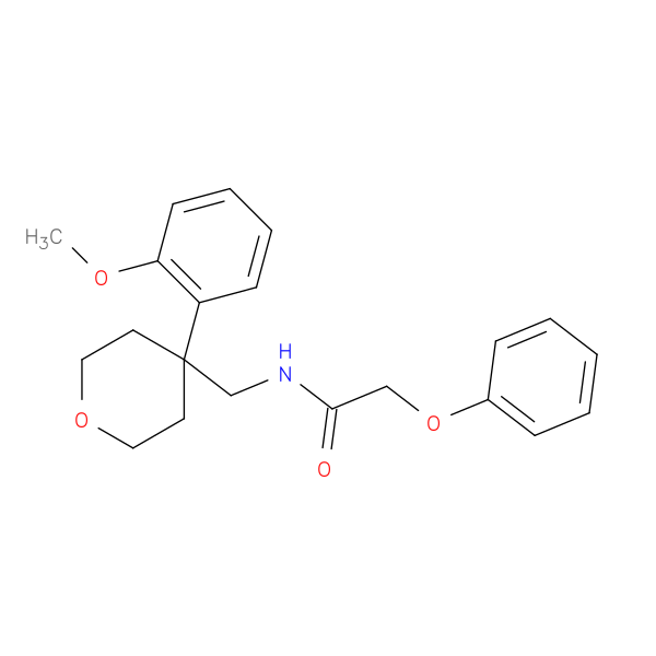 N-{[4-(2-methoxyphenyl)oxan-4-yl]methyl}-2-phenoxyacetamide