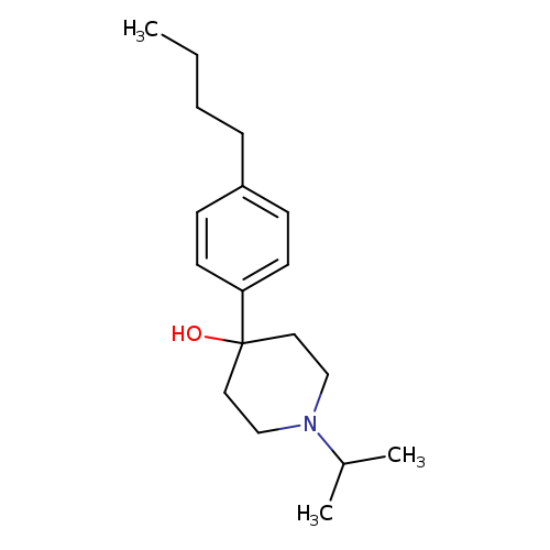 4-(4-n-Butylphenyl)-4-hydroxy-1-iso-propylpiperidine