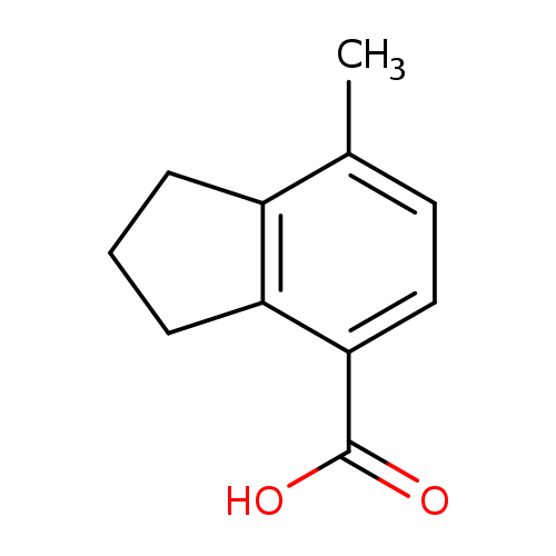 2,3-Dihydro-7-methyl-1H-indene-4-carboxylic acid