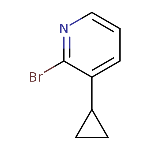 Pyridine, 2-bromo-3-cyclopropyl-