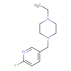 1-Ethyl-4-[(6-fluoropyridin-3-yl)methyl]piperazine