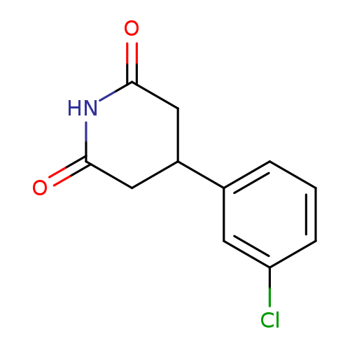 4-(3-chlorophenyl)piperidine-2,6-dione