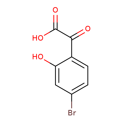 2-(4-Bromo-2-hydroxyphenyl)-2-oxoacetic acid