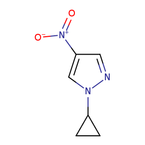 1H-Pyrazole, 1-cyclopropyl-4-nitro-
