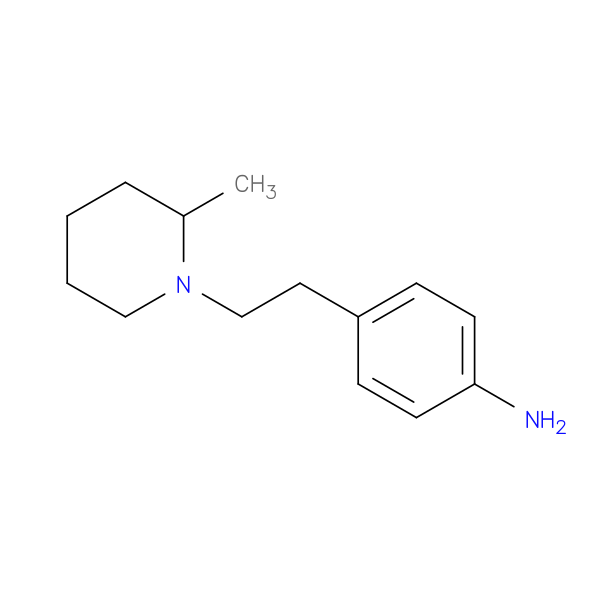4-[2-(2-Methylpiperidin-1-yl)ethyl]aniline