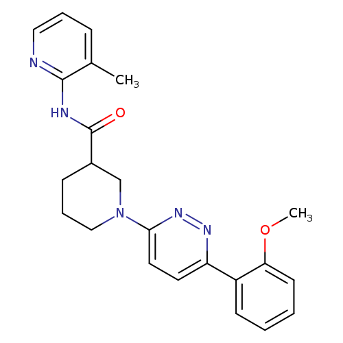 1-[6-(2-methoxyphenyl)pyridazin-3-yl]-N-(3-methylpyridin-2-yl)piperidine-3-carboxamide