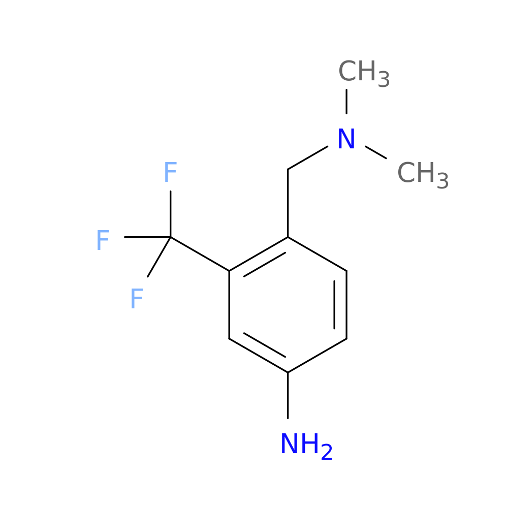 4-[(dimethylamino)methyl]-3-(trifluoromethyl)aniline