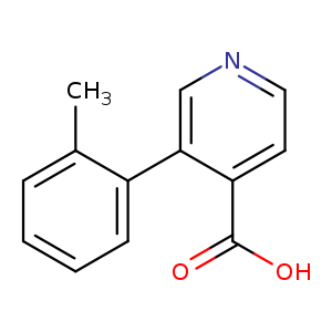 4-Pyridinecarboxylic acid, 3-(2-methylphenyl)-