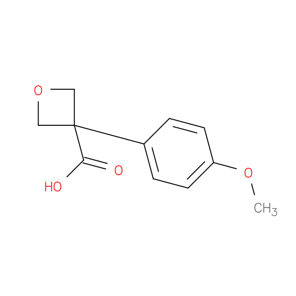 3-(4-Methoxyphenyl)oxetane-3-carboxylic acid