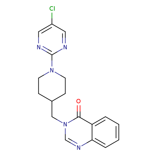 3-{[1-(5-chloropyrimidin-2-yl)piperidin-4-yl]methyl}-3,4-dihydroquinazolin-4-one