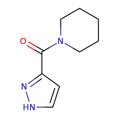 1-(1H-Pyrazol-3-ylcarbonyl)piperidine