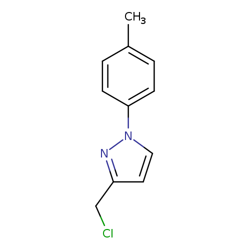 3-(chloromethyl)-1-(4-methylphenyl)-1H-pyrazole