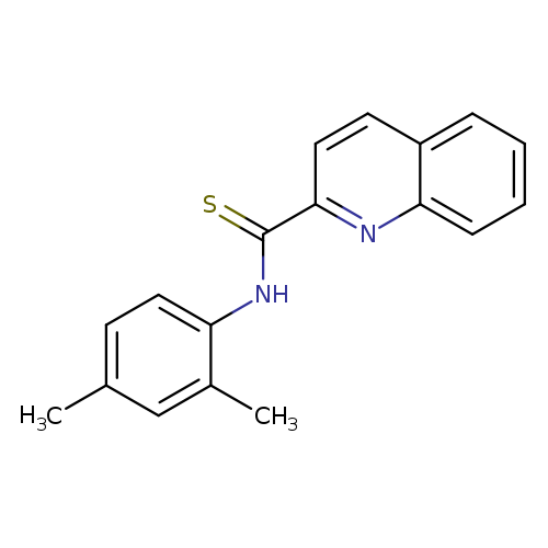 N-(2,4-dimethylphenyl)quinoline-2-carbothioamide