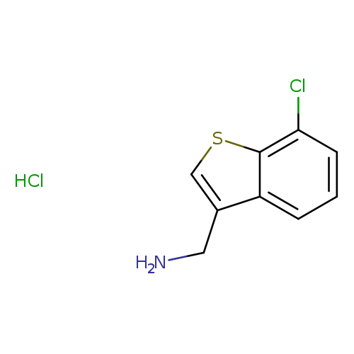 (7-chloro-1-benzothiophen-3-yl)methanamine hydrochloride
