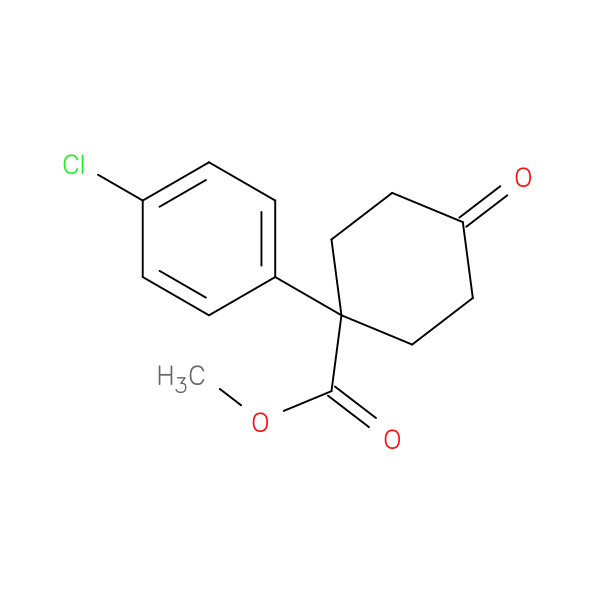 Methyl 1-(4-chlorophenyl)-4-oxocyclohexanecarboxylate