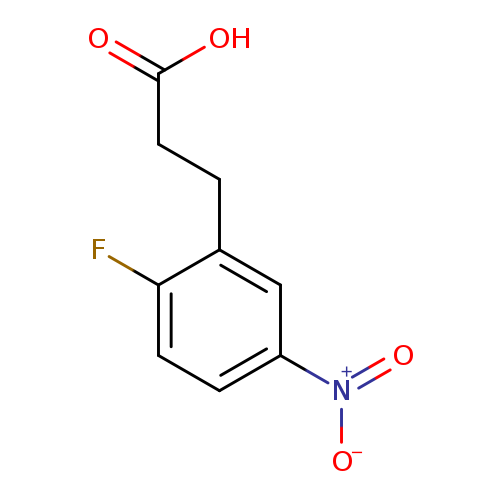 3-(2-fluoro-5-nitrophenyl)propanoicacid
