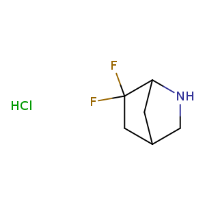 2-Azabicyclo[2.2.1]heptane, 6,6-difluoro-, hydrochloride (1:1)