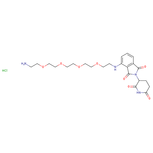 Pomalidomide 4'-PEG4-amine