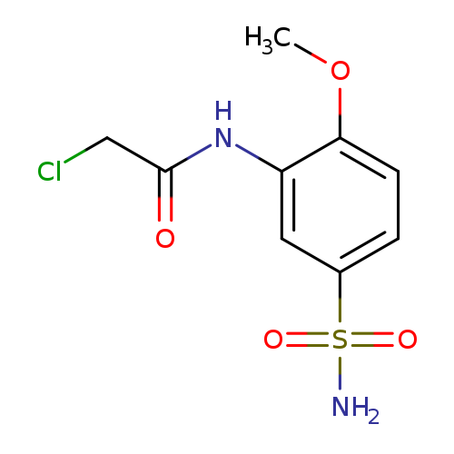 2-chloro-N-(2-methoxy-5-sulfamoylphenyl)acetamide